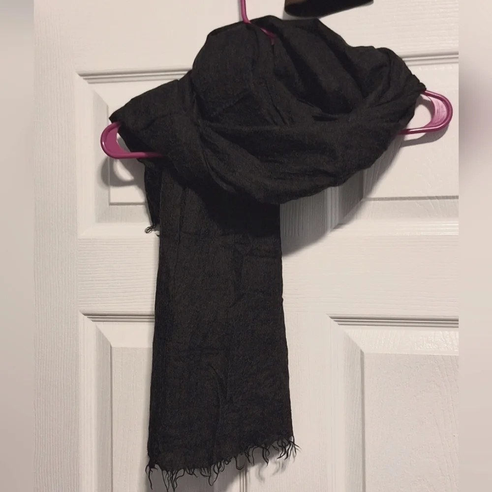 MANRICO CASCIMIR | Black Cashmere Wrap/Scarf